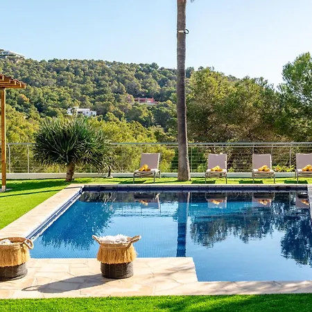 Cap Martinet Tashellu, Boutique 5 Bed - Sea And Forest View Villa Talamanca (Ibiza)